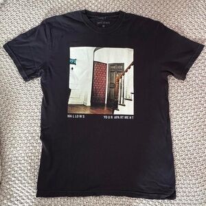 Black Graphic T-Shirt by